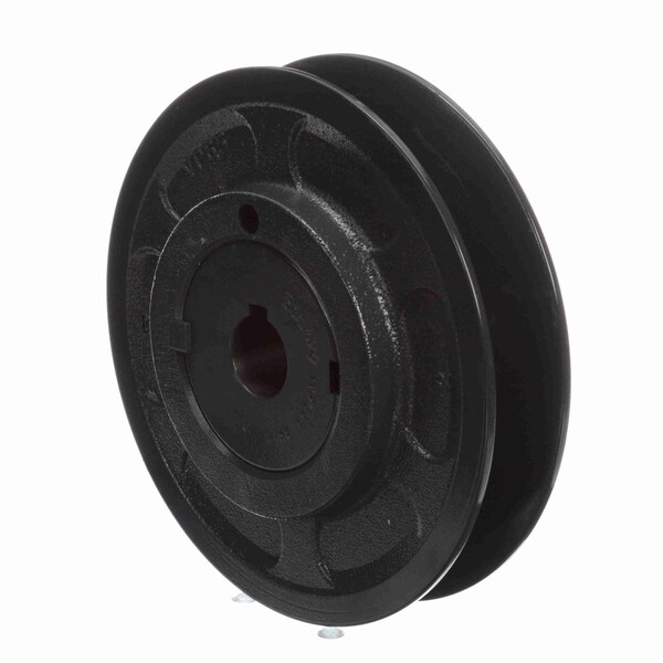 1 Groove Cast Iron Finish Bore Fhp Variable Pitch Sheave, 1VP65X24MM